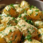 Garlic Sauce Baby Potatoes