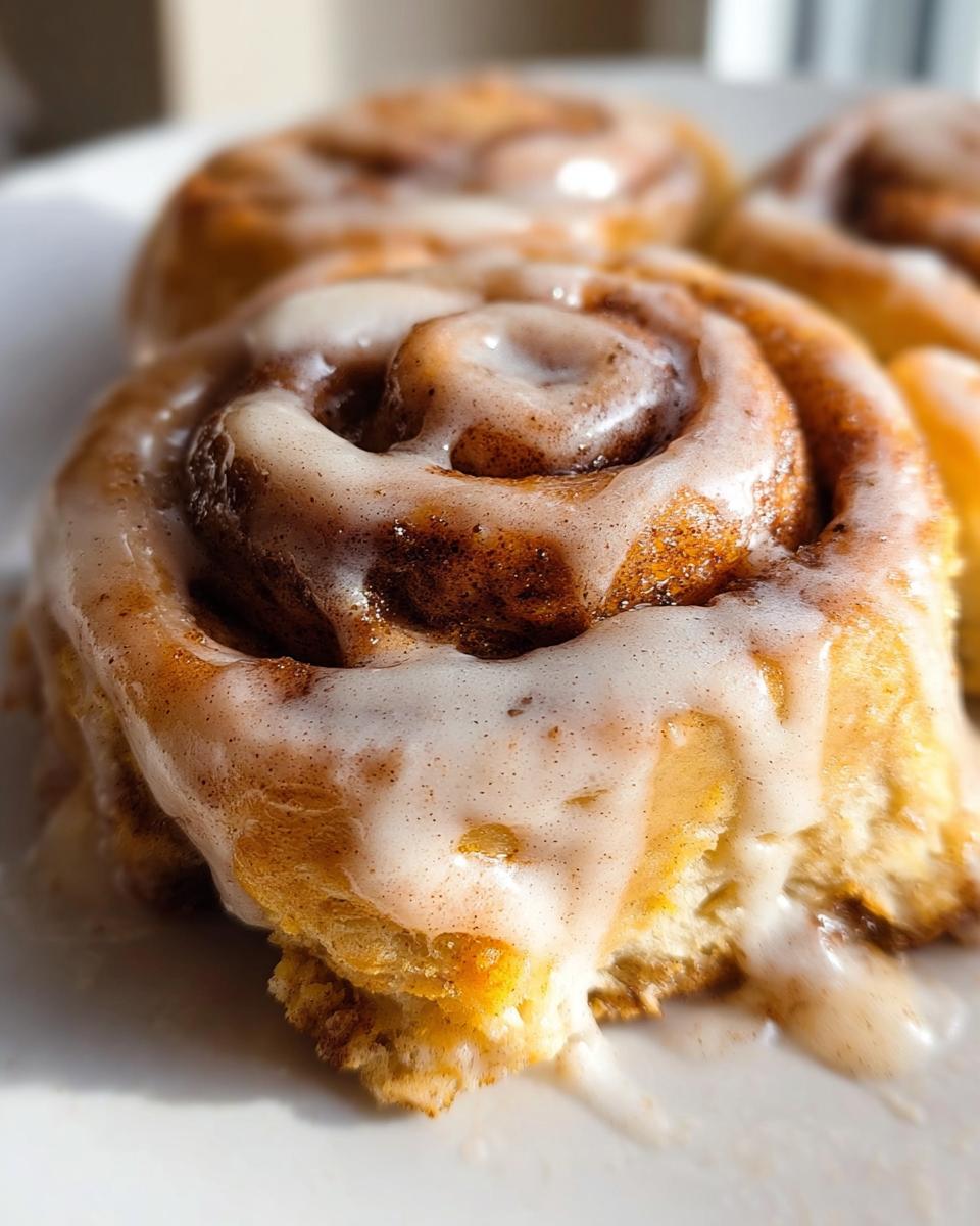 Gluten Free Pumpkin Cinnamon Rolls - detail 3