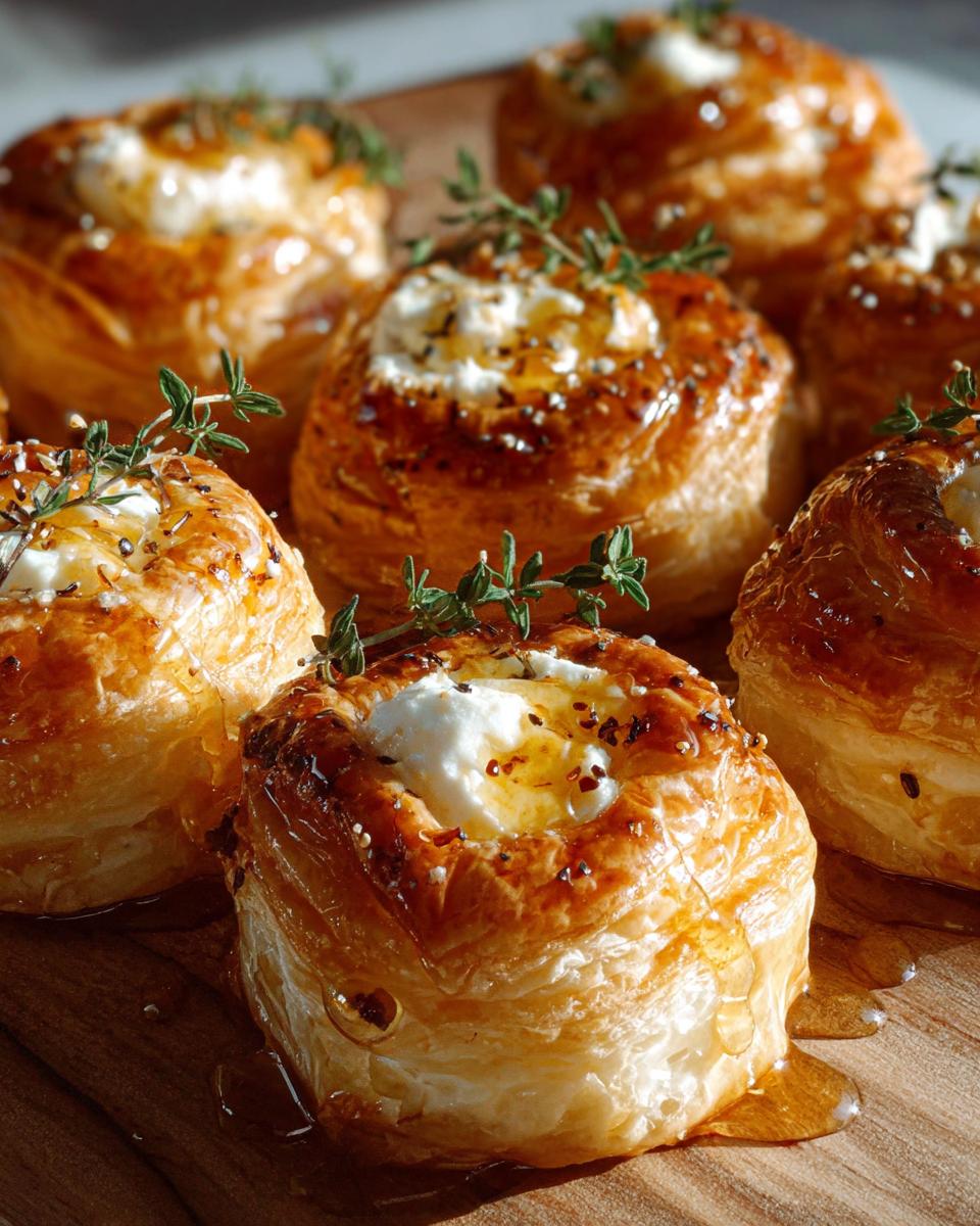 Goat Cheese and Honey Bites - detail 1