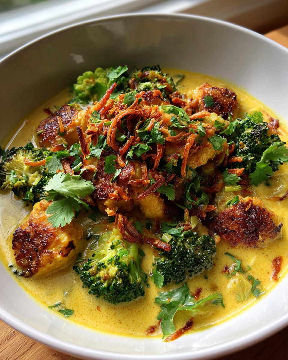 Golden Coconut Chicken Curry - detail 1