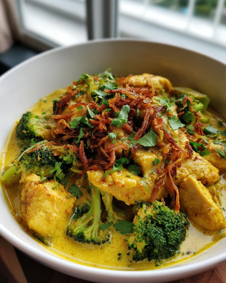 Golden Coconut Chicken Curry - detail 2