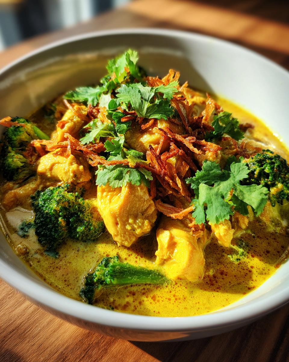 Golden Coconut Chicken Curry - detail 3