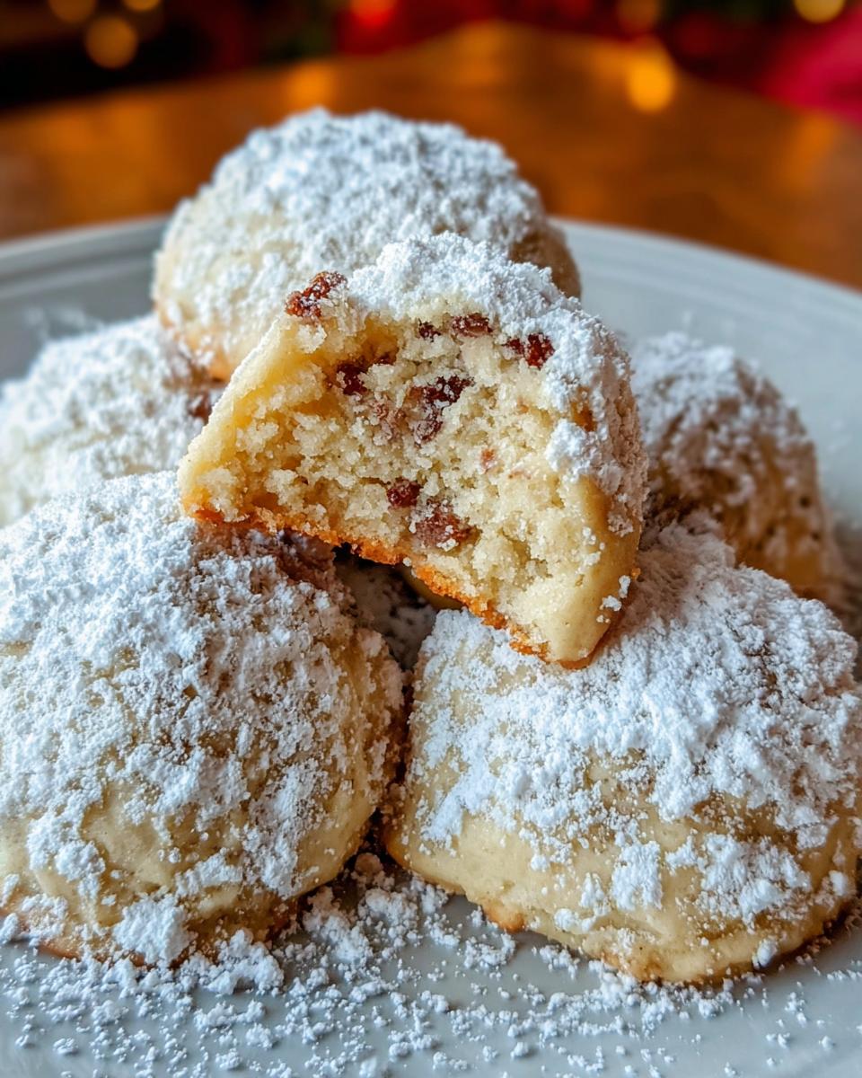 Grandma’s Snowballs Cookies - detail 1