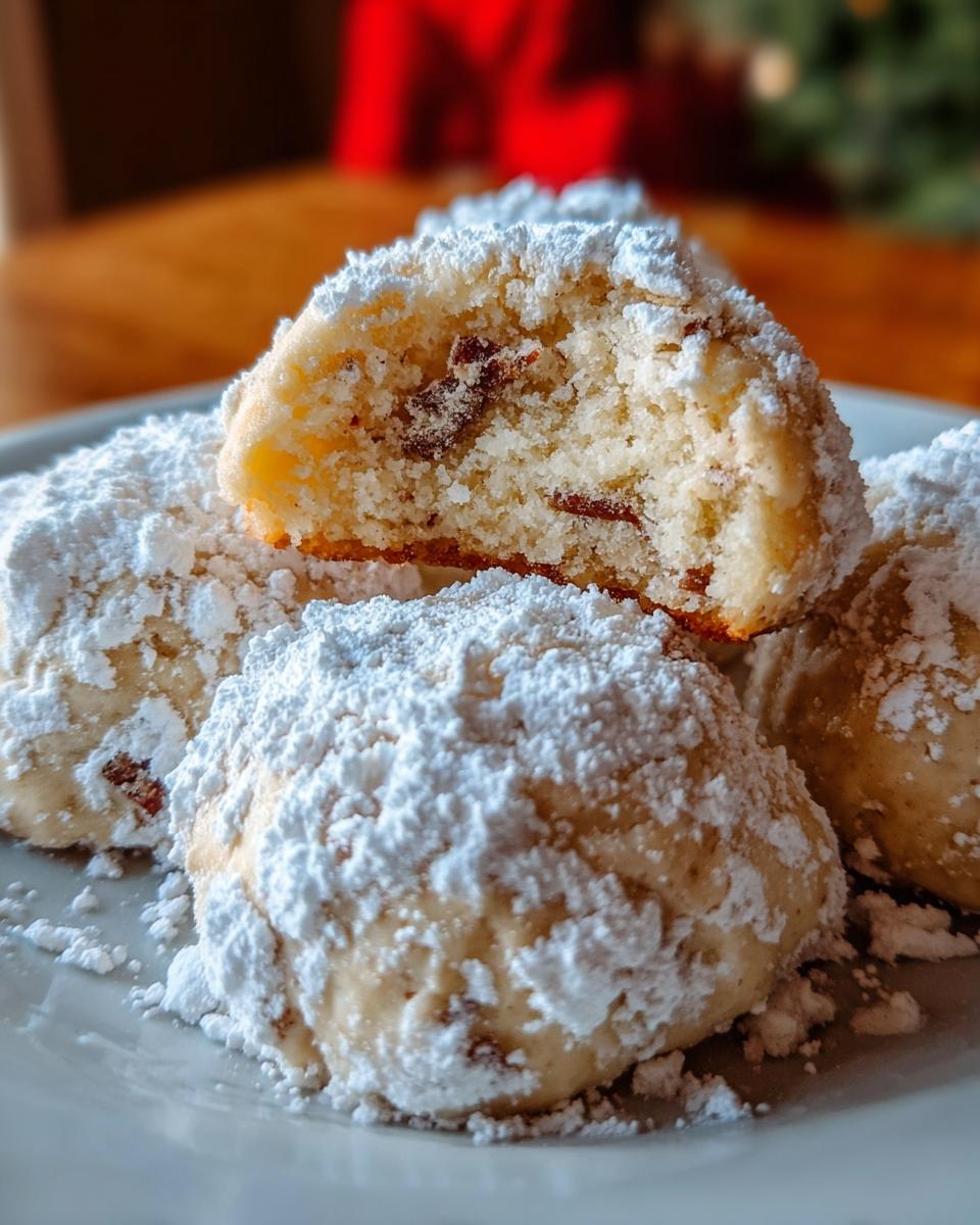 Grandma’s Snowballs Cookies - detail 2