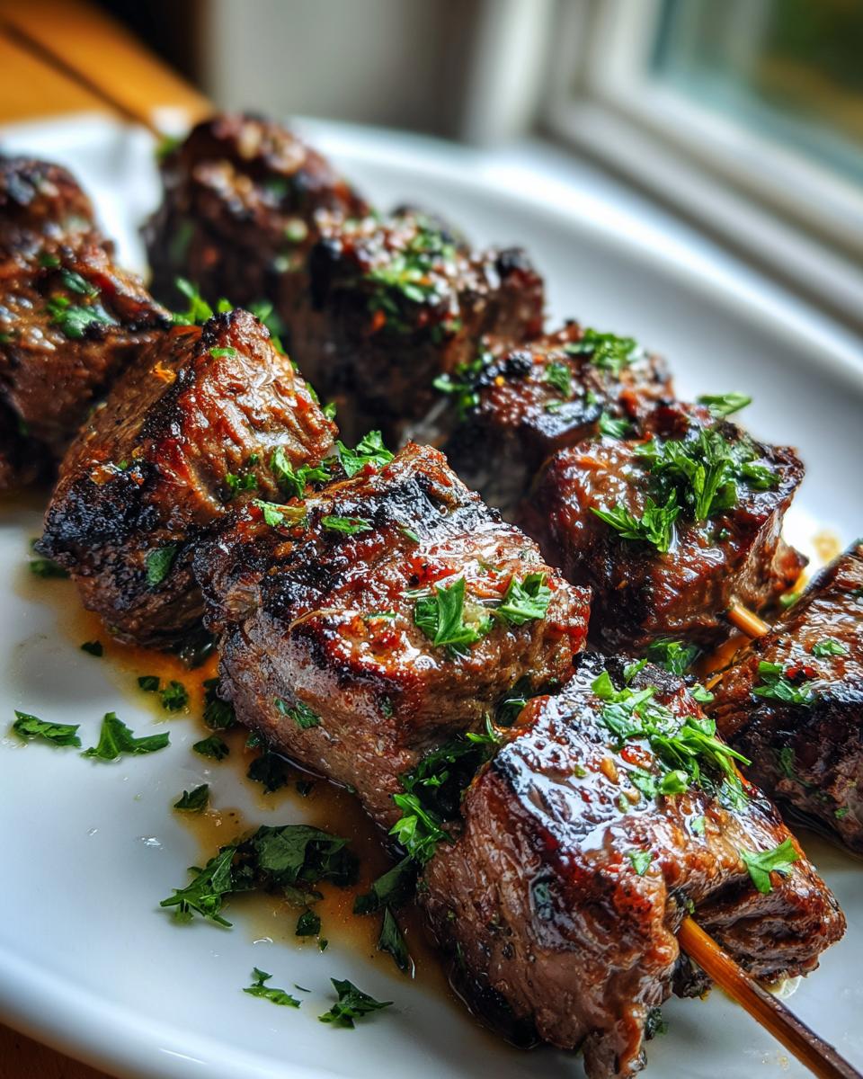 Greek Beef Souvlaki - detail 1