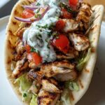 Greek Chicken Gyros