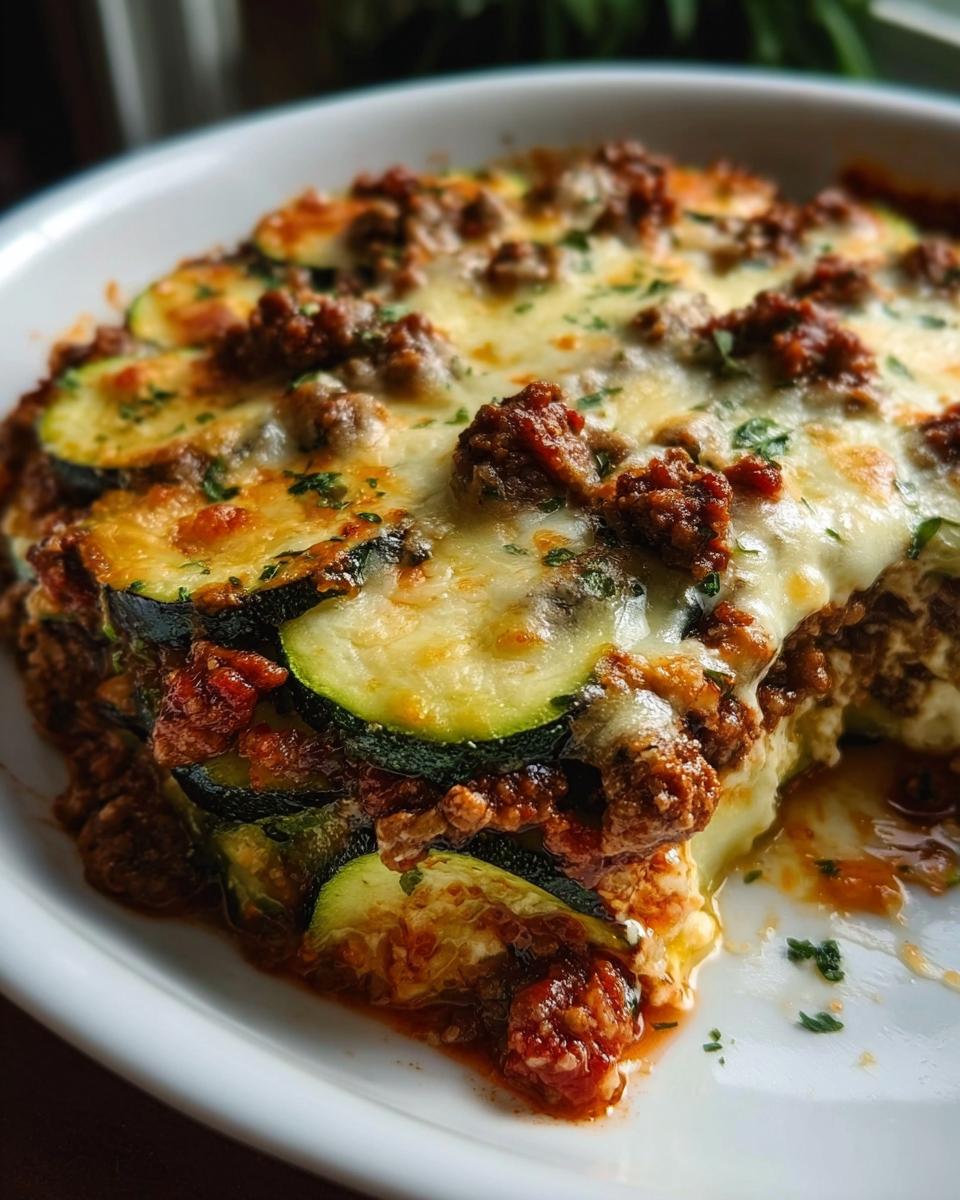 Ground Beef Zucchini Bake - detail 2
