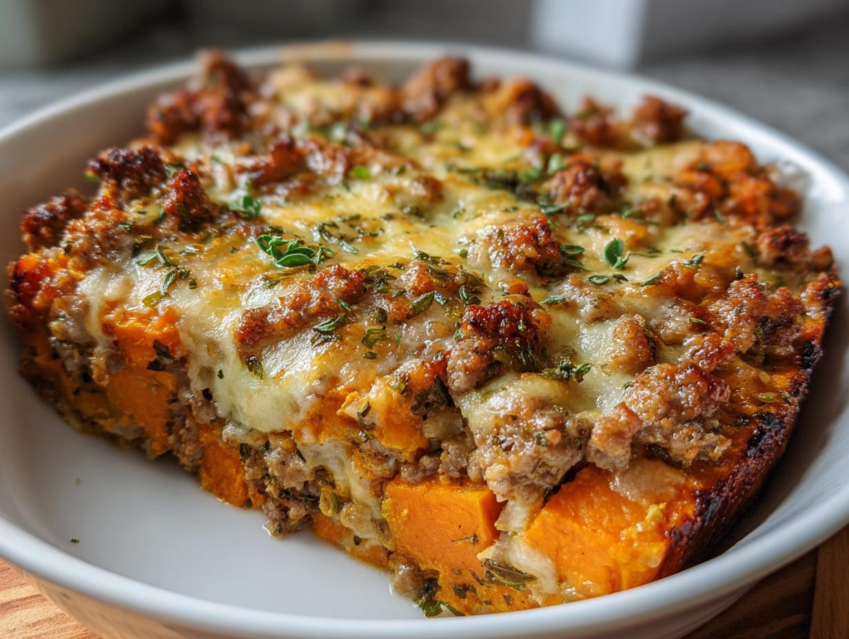 Ground Turkey Sweet Potato Bake - detail 1