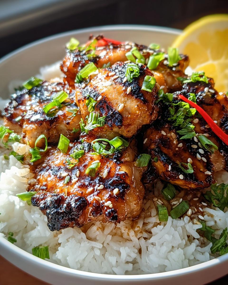 Hawaiian Chicken with Coconut Rice - detail 1