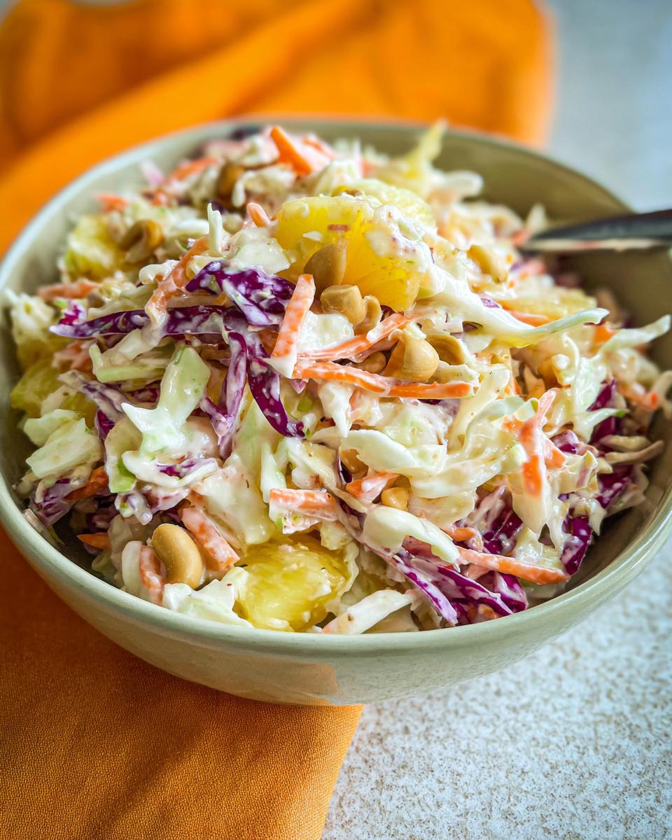 Hawaiian Coleslaw - detail 1