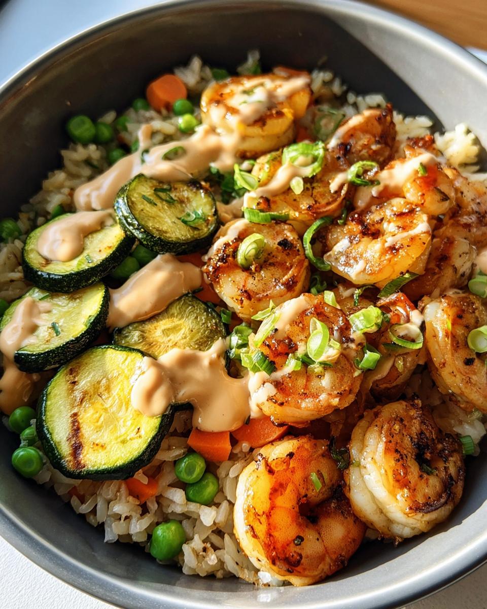 Hibachi Shrimp Rice Bowls - detail 1