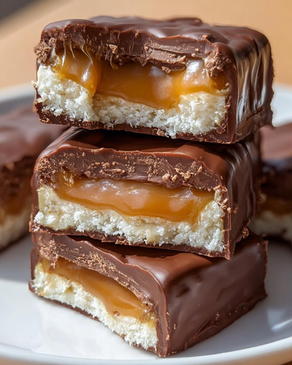 Homemade Milky Way Bars Treat - detail 1