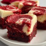 Homemade Red Velvet Brownie Bites