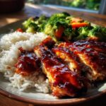 Honey BBQ Chicken Rice