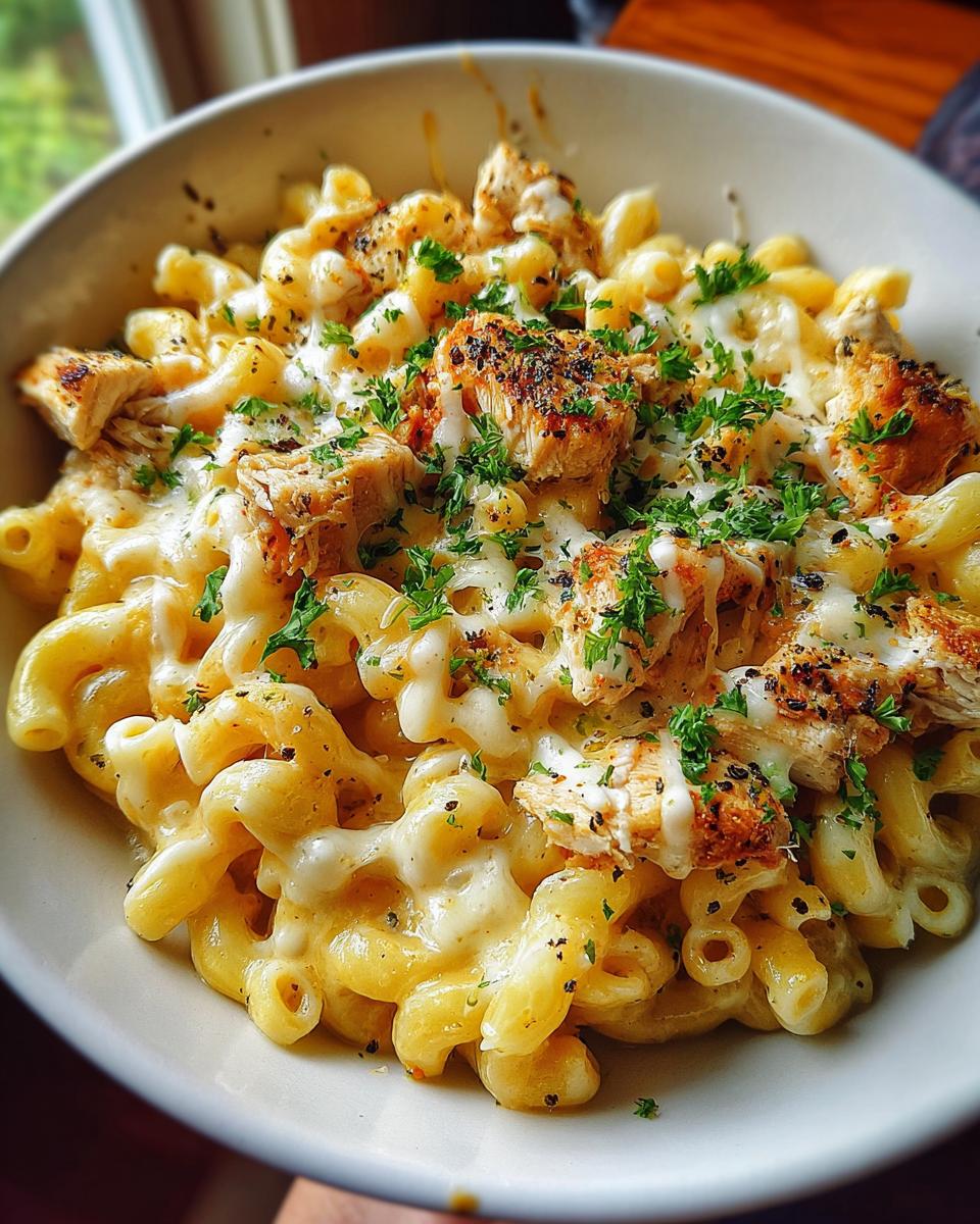 Honey Pepper Chicken Mac and Cheese - detail 1