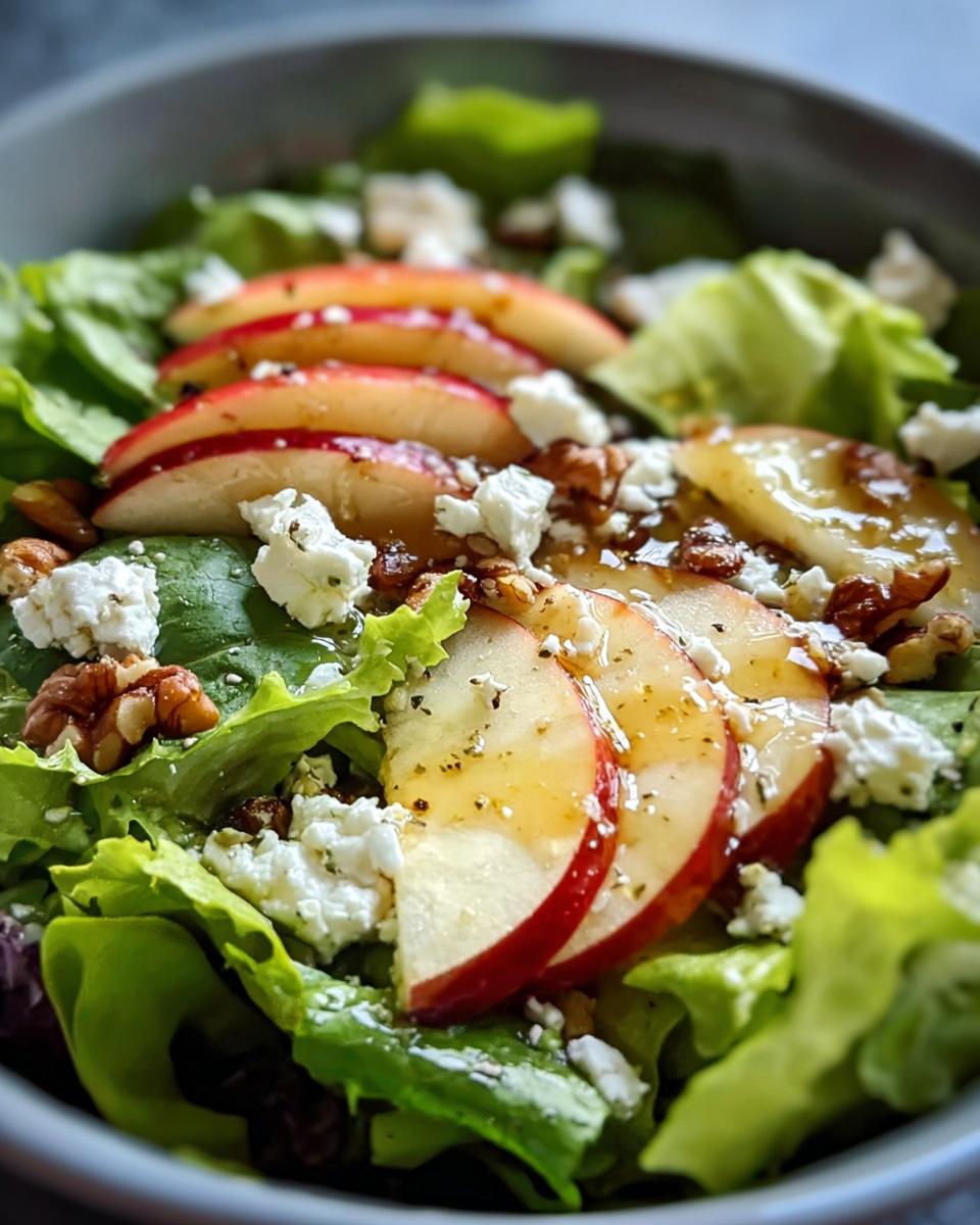 Honeycrisp Apple and Feta Salad - detail 1