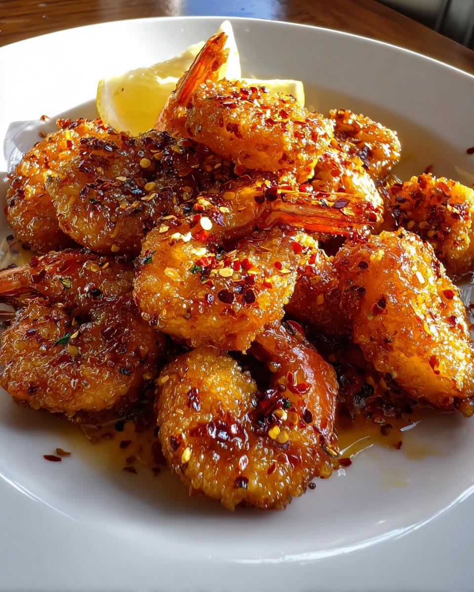 Hot Honey Fried Shrimp - detail 1