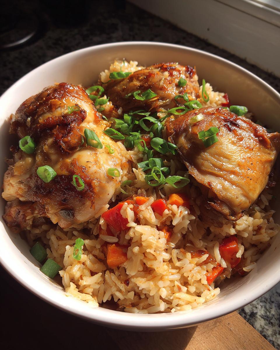 Instant Pot Chicken and Rice - detail 1