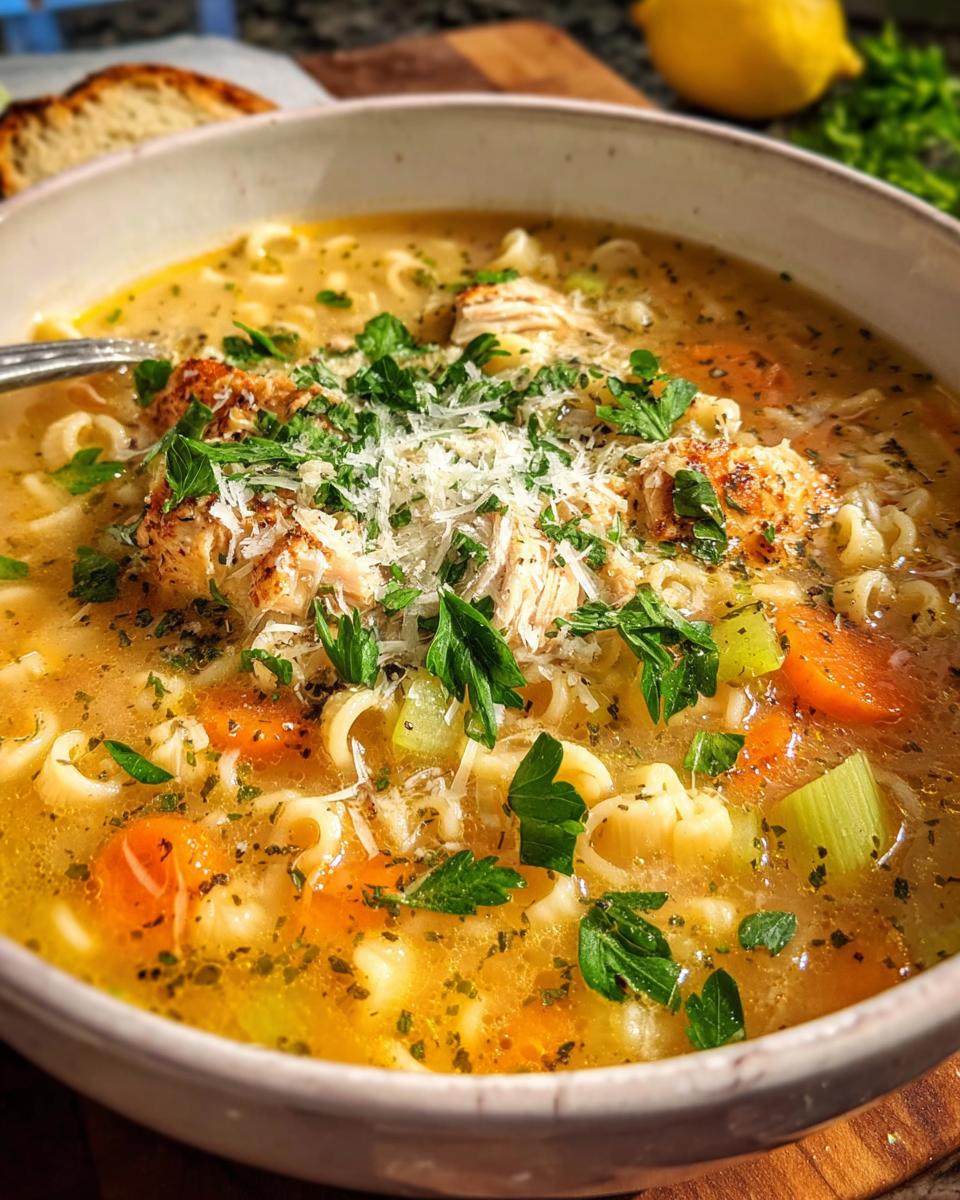 Italian Penicillin Soup Recipe - detail 1