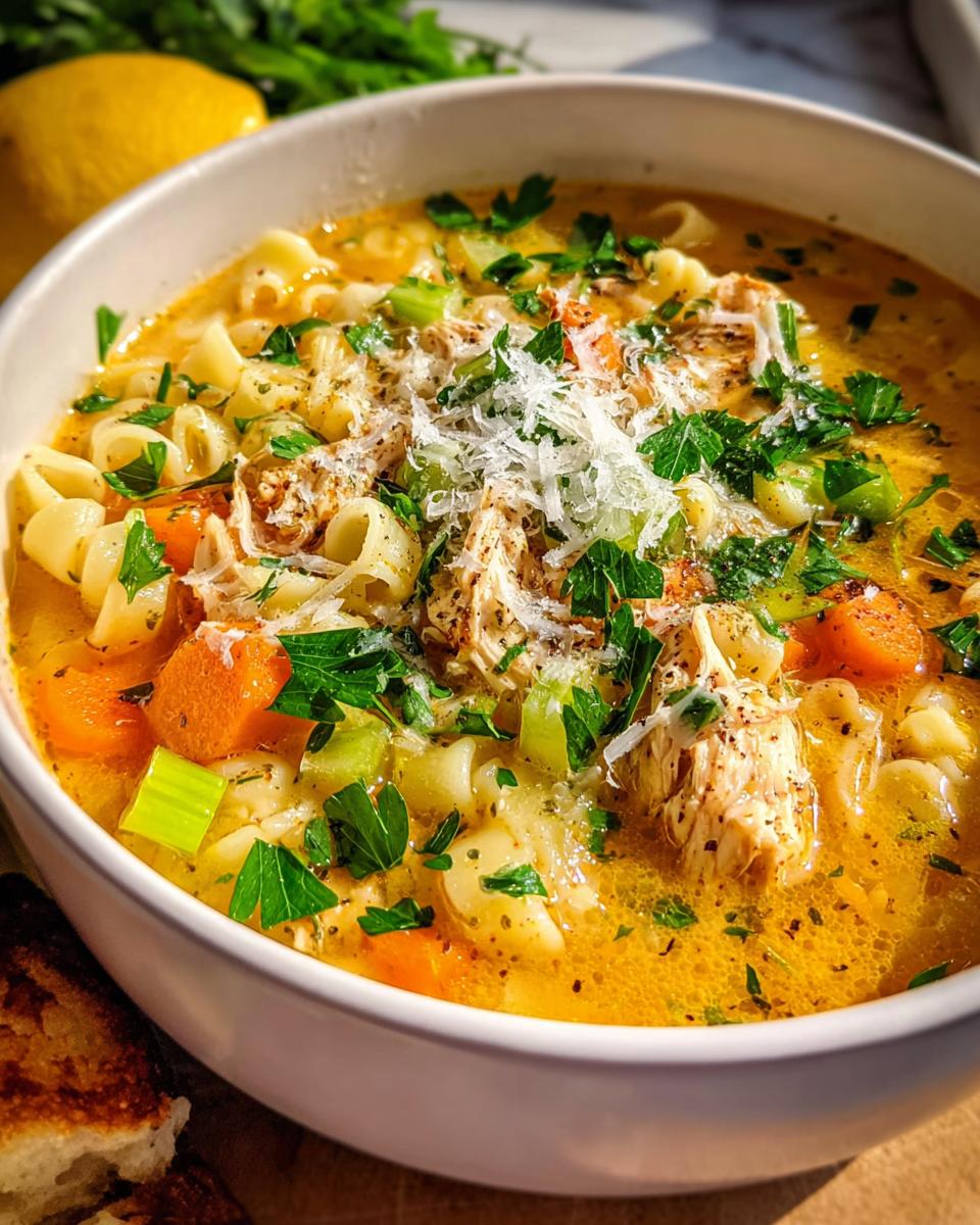 Italian Penicillin Soup Recipe - detail 3