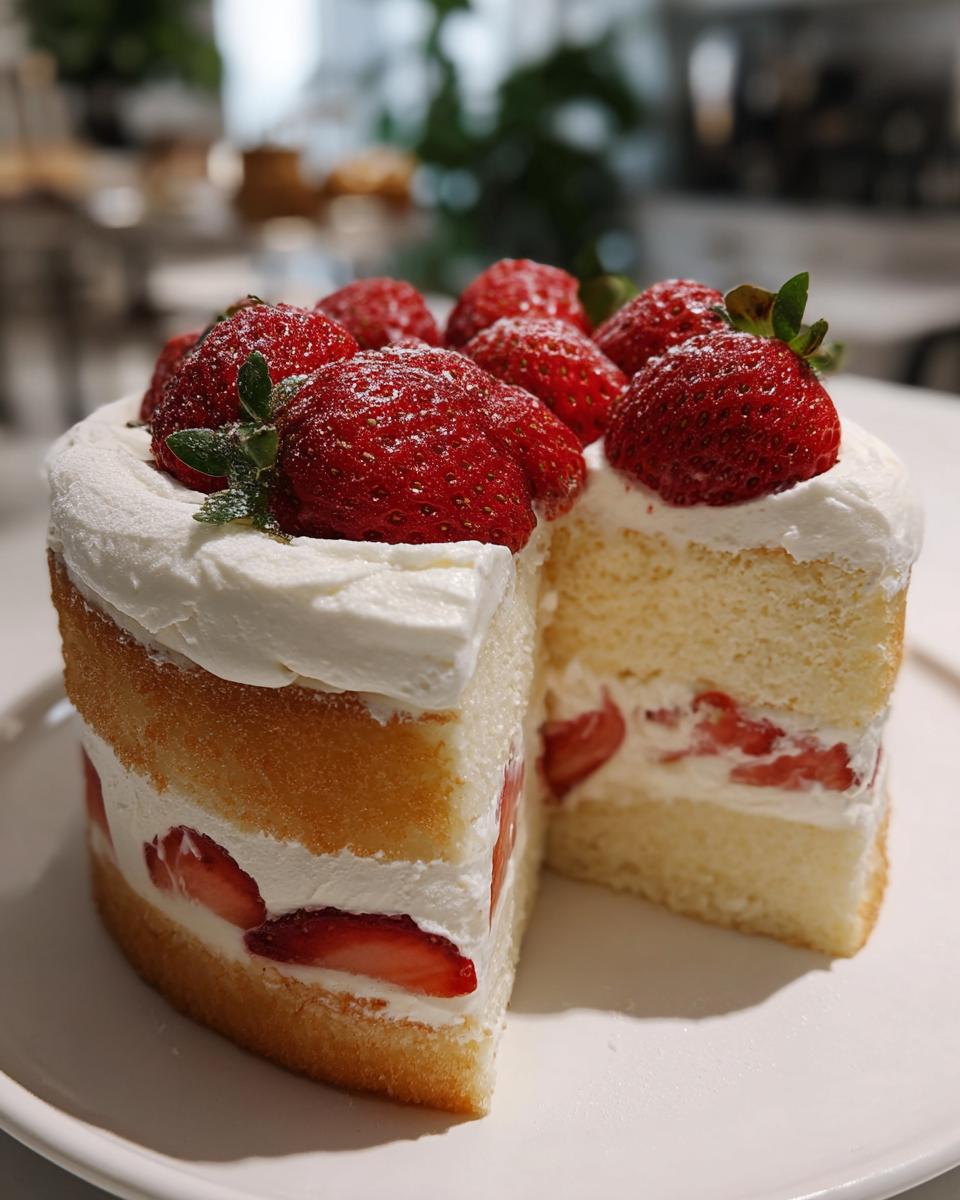 Japanese Strawberry Shortcake - detail 1