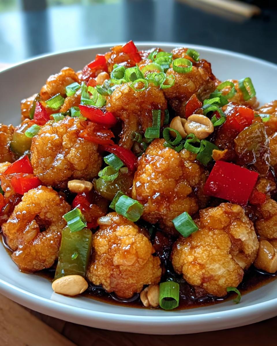 Kung Pao Cauliflower - detail 1
