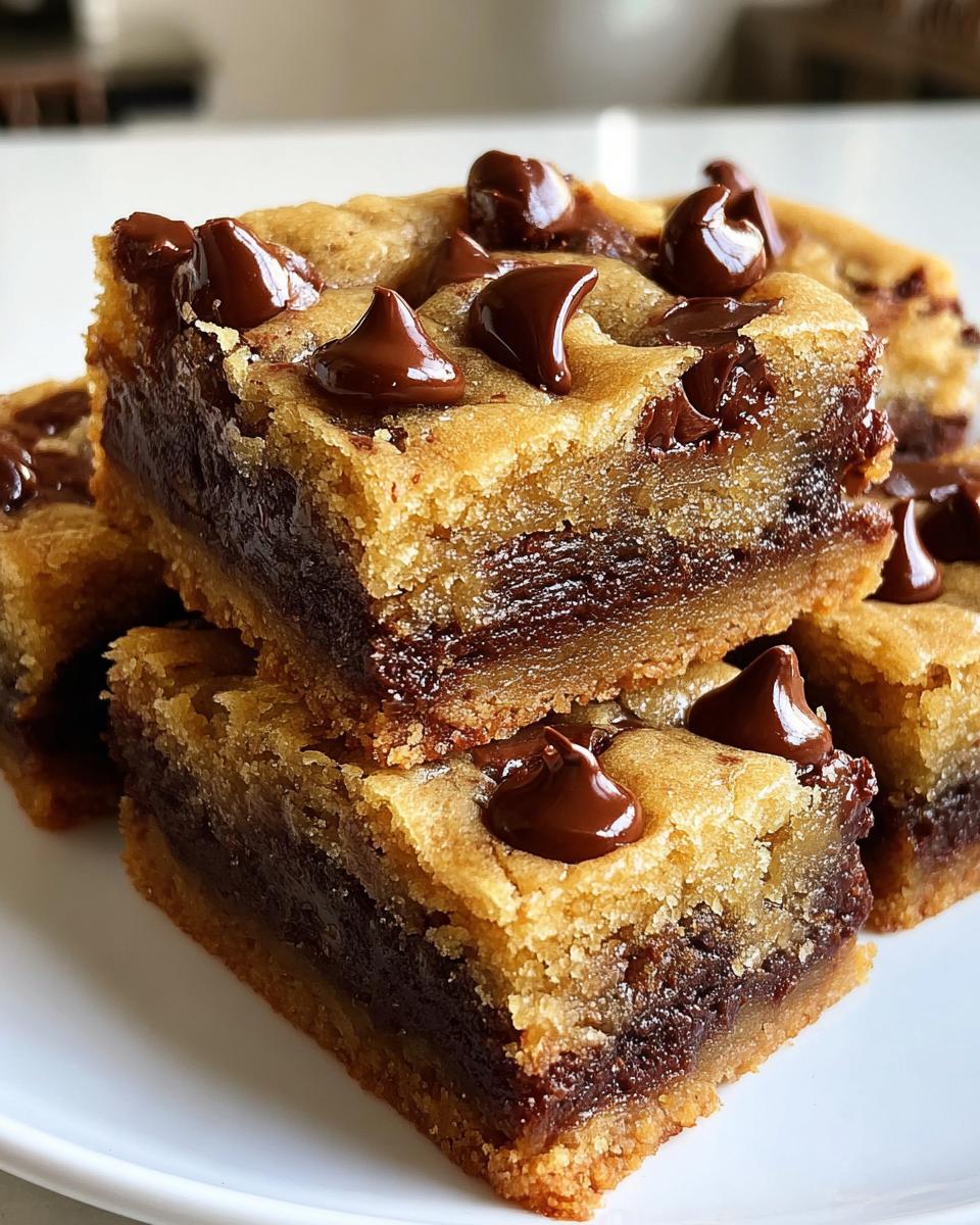 Lazy Chocolate Chip Cookie Bars - detail 1