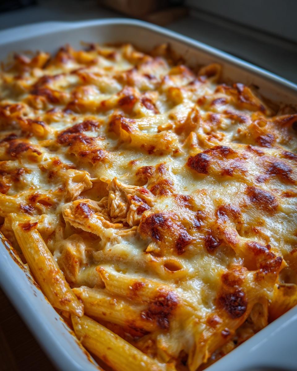 Leftover Chicken Pasta Bake - detail 1