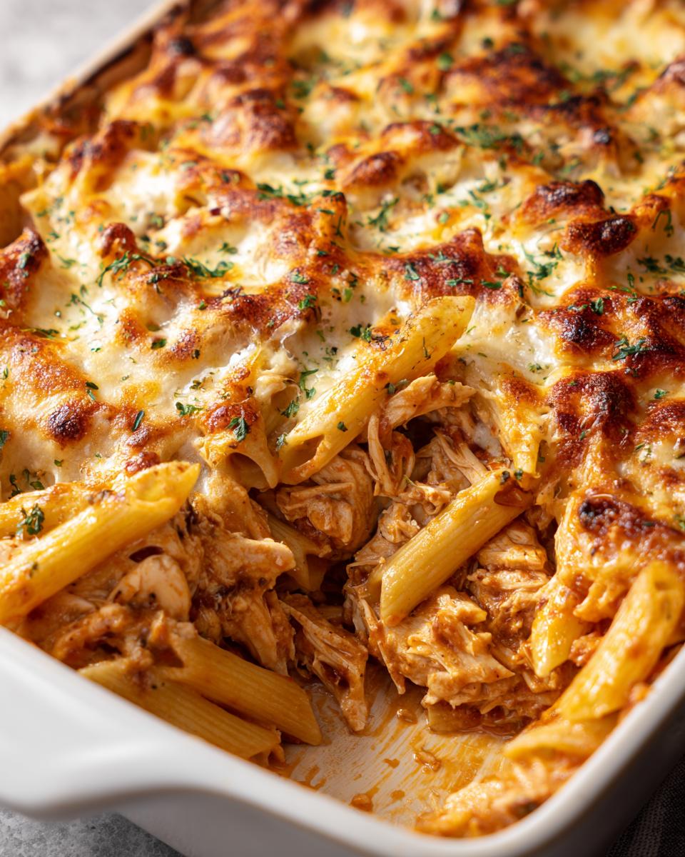 Leftover Chicken Pasta Bake - detail 2