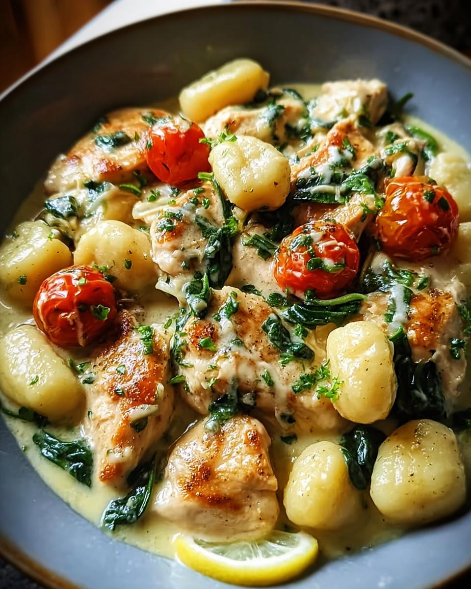 Lemon Chicken Gnocchi - detail 1