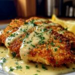 Lemon Pecorino Crusted Chicken