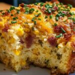 Loaded Cornbread Casserole