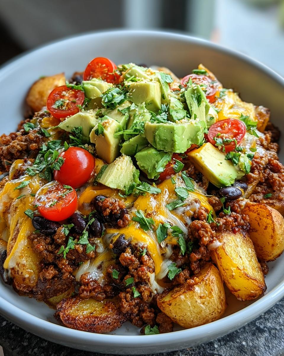Loaded Potato Taco Bowl - detail 1