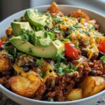 Loaded Potato Taco Bowl