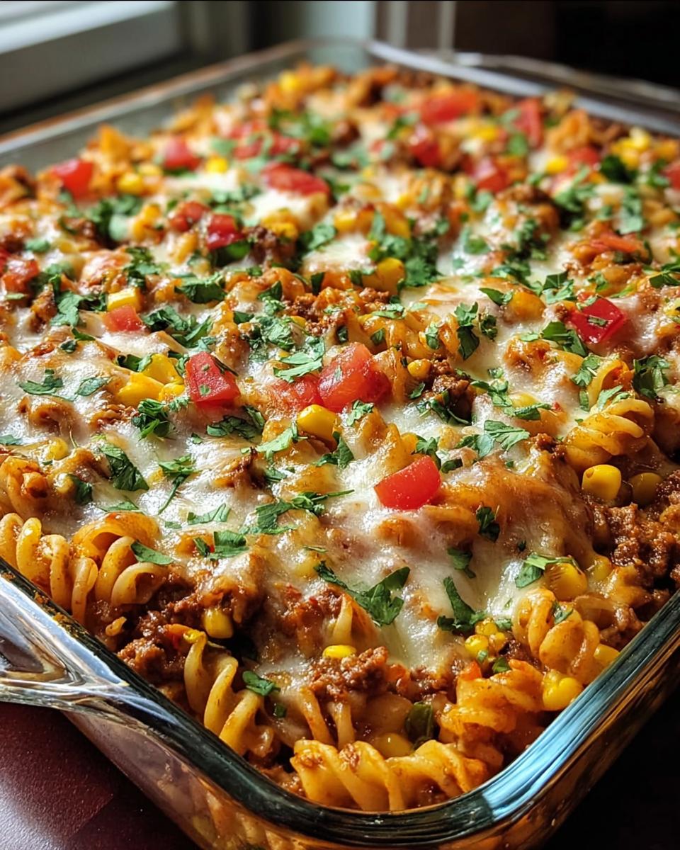 Loaded Taco Pasta Bake - detail 1