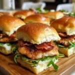Maple Chicken Bacon Sliders
