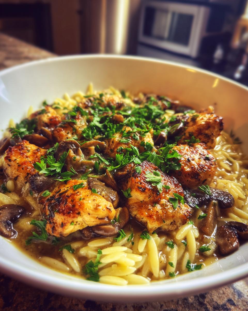 Marsala Chicken Orzo - detail 1
