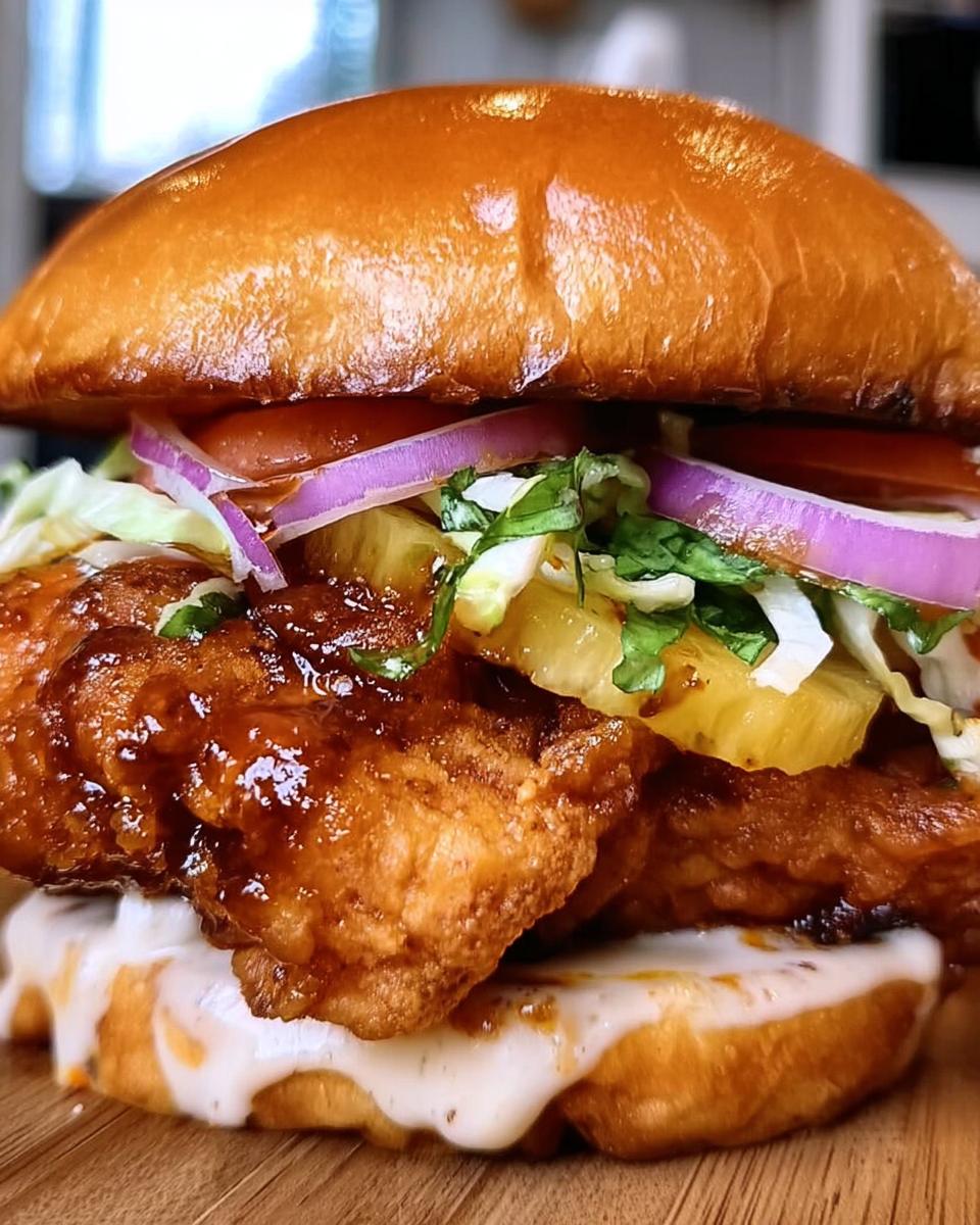 Maui Wowie Chicken Sandwich - detail 1