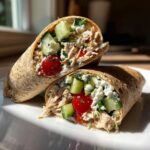 Mediterranean Chicken Wraps
