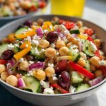 Mediterranean Dense Bean Salad