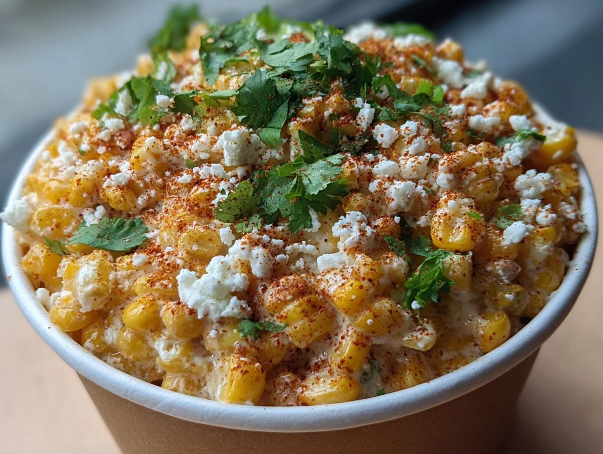 Mexican Street Corn Esquites - detail 1