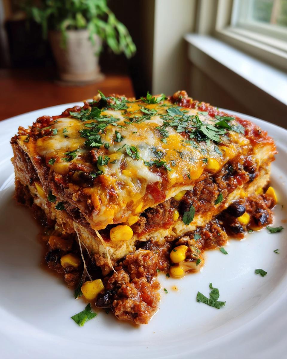 Mexican Tortilla Casserole - detail 2