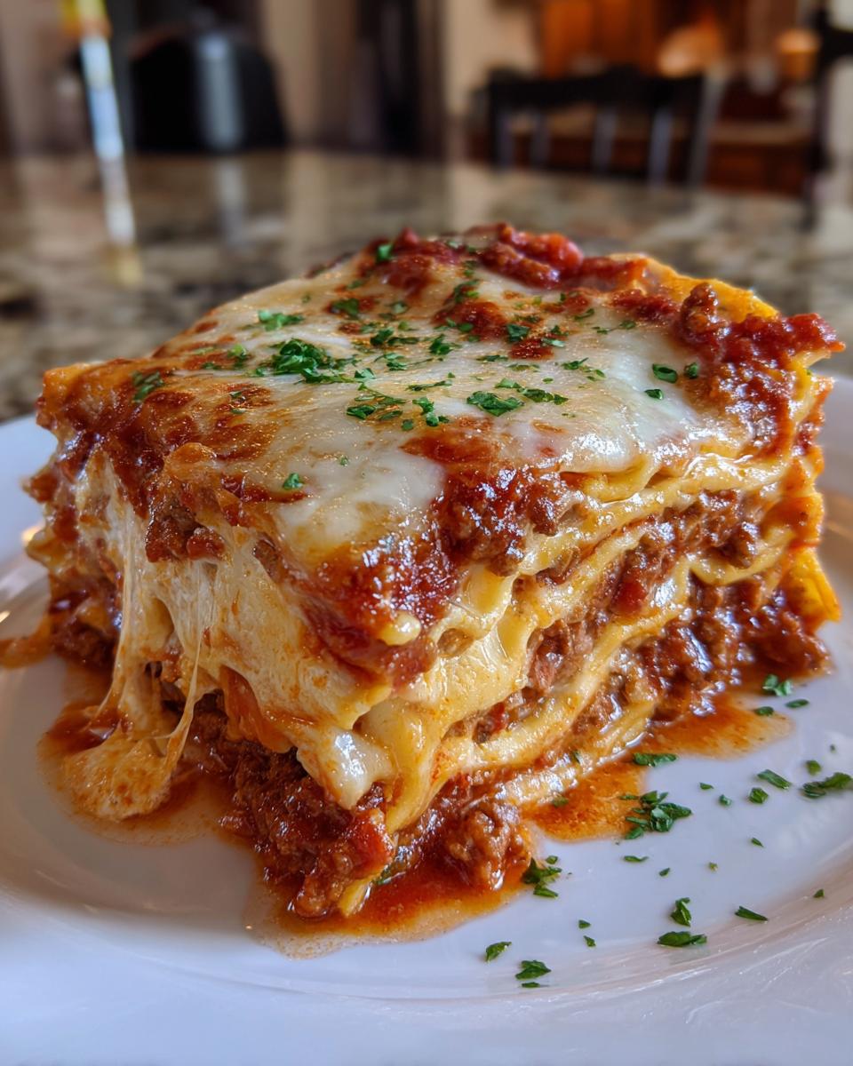 Million Dollar Lasagna - detail 1