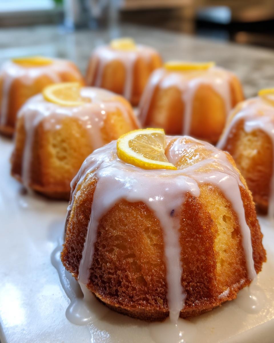 Mini Lemon Cakes - detail 1