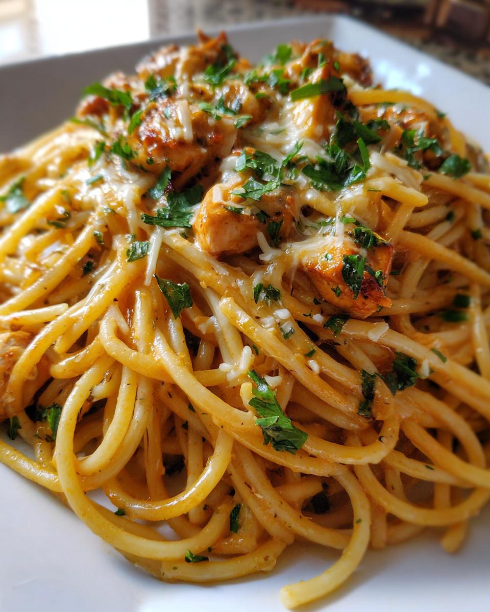 Monterey Chicken Spaghetti - detail 2