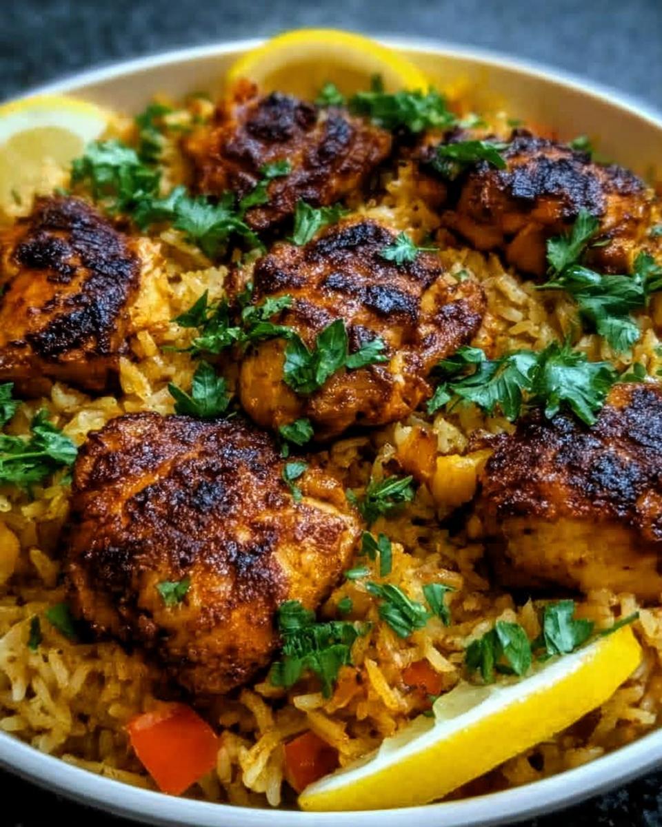 Moroccan Chicken & Rice - detail 1