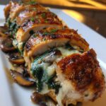 Mushroom Stuffed Chicken Breast