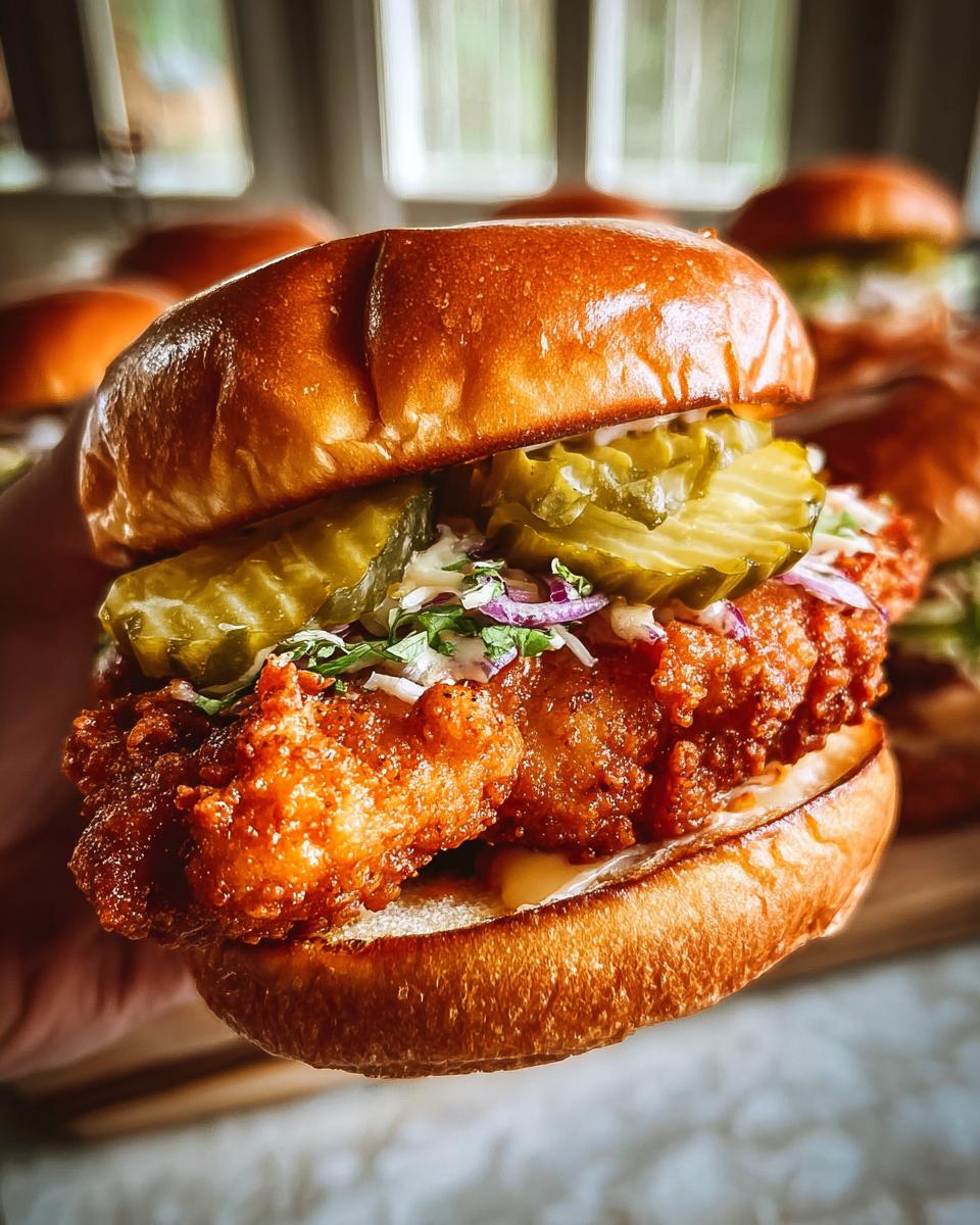 Nashville Hot Chicken Sandwiches - detail 1