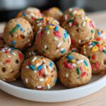 No Bake Cake Batter Protein Balls
