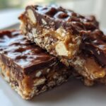 No Bake Chocolate Oatmeal Bars